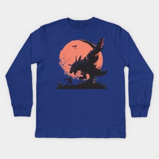 monster hunter Kids Long Sleeve T-Shirt